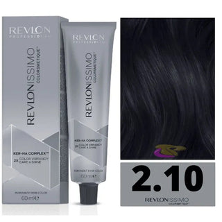 Revlon Colorsmetiche 2,10 Bluish Black 60ml — Tinta per capelli