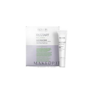 Lermaske til hovedbunden Revlon Re-Start Balance 10x 15ml 
