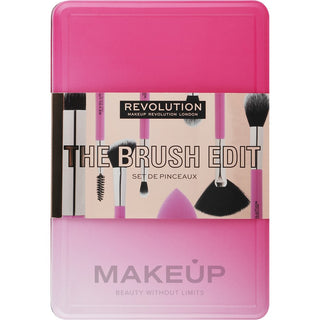 Revolution Make Up The Brush Edit Gift Lote 8 Pezzi — Set di Pennelli