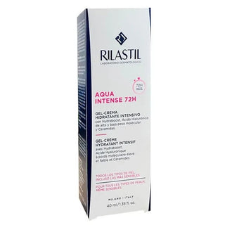 Rilastil Aqua Intense 72H Gel Crema Hidratante Intensiva 40ml 