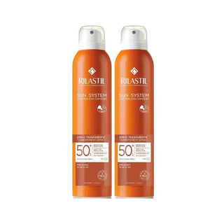 Rilastil Sun System Trasparente SPF50+ Duplo 2x200ml — Spray solare