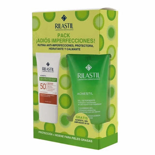 Rilastil Sun System Acnestil SPF50+ Set 2 pezzi — Protezione Solare