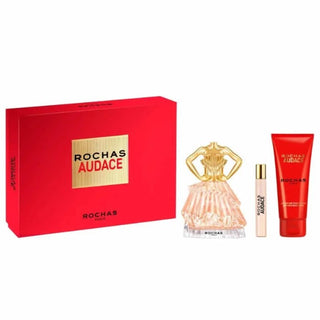 Rochas Audace Eau de Parfum Spray 90ml Set of 3 Pieces 