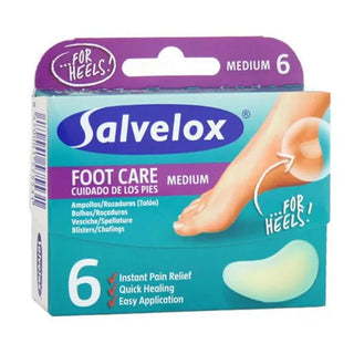 Salvelox Foot Care Vesciche Medie 6 unità 40x61 mm — Cerotto