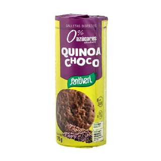 Santiveri Biscotti Digestive Al Cioccolato Quinoa 175g — Alimento