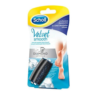 Scholl Cristalli Diamante Velvet Smooth — Scrub piedi