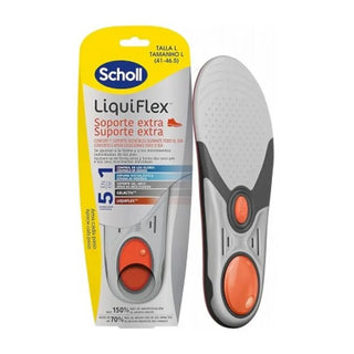 Scholl Liquiflex Extra Comfort Support Taglia L — Soletta Ortopedica