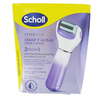 Scholl Sistema elettronico Velvet Smooth con testina esfoliante — Dispositivo per piedi