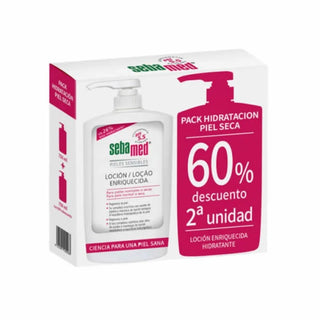 Sebamed Lozione arricchita per pelle normale o secca 2x750 ml — Lozione corpo