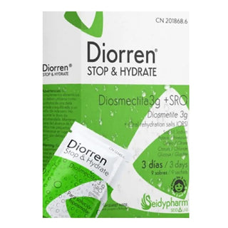 Diorren Stop & Moisturise 9 sobres 