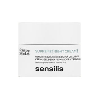 Detox-Nachtcreme Sensilis Supreme Renewal 50 ml 