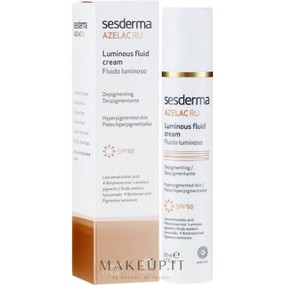 Sesderma Azelac Ru Crema Fluida Luminosa Depigmentante SPF50 50ml — Crema solare depigmentante