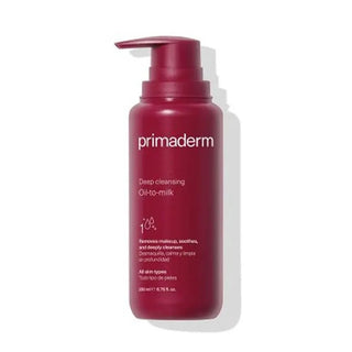 Primaderm Tiefenreinigendes Reinigungsöl mit Milch 200 ml 