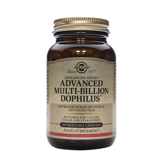 Solgar Multi Billion Dophilus Advanced 60 capsule vegetali — Integratore probiotico