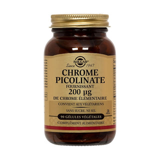 Solgar Cromo Picolinato 200 mg 90 capsule — Integratore