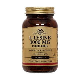 Solgar L-Lisina 1000 mg 50 compresse — Integratore