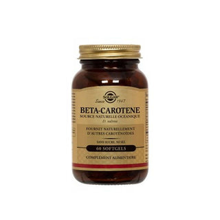 Solgar Beta-carotene 100% 7 mg 60 capsule — Integratore