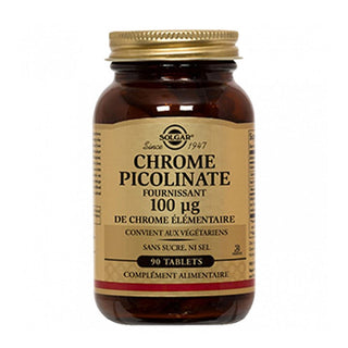 Solgar Cromo Picolinato 100 mg 90 compresse — Integratore