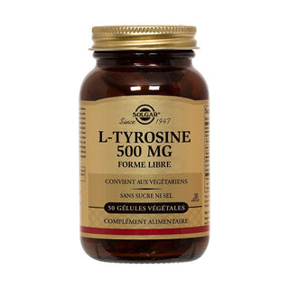 Solgar L-Tirosina 500 mg 50 Capsule — Integratore
