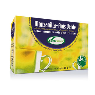 Soria Manzanilla con Anice 20 filtri — Integratore