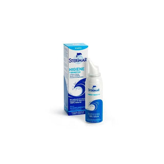 Solución Sterimar para la limpieza nasal del agua de mar 