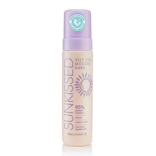Sunkissed Mousse autoabbronzante cocco scuro 200 ml — Spray autoabbronzante