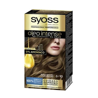 Syoss Oleo Intense Coloración Permanente para el cabello 6-10 Rubio Oscuro 