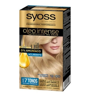 Syoss Oleo Intense Coloración Permanente para el cabello 12-0 Aclarante Extrema 