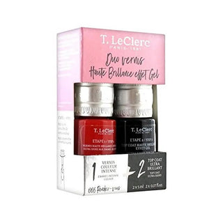 T.Leclerc High Shine Gel Effect Set 2 pezzi — Smalto gel