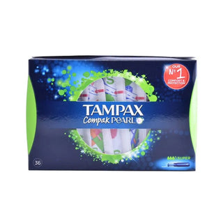 Tampax Pearl komprimerede engangsunderlag Super 36 stk. 