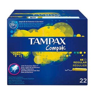Tampax compresseak Regular 22 enheder 