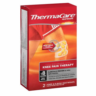 Terapia del dolor de rodilla Thermacare 2 piezas 