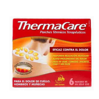 Therapeutische Wärmepflaster Thermacare für Nacken, Schultern und Handgelenke, 6 Stück 