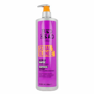 Tigi Bed Head Serial Blonde Shampoo Ristrutturante Viola 970ml — Shampoo