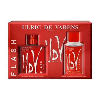 Ulric de Varens Flash Eau de Toilette 100ml Set 2 Pezzi — Eau de Toilette