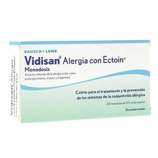Vidisan Allergy mit Ectoin Monodose 20 x 0,5 ml 