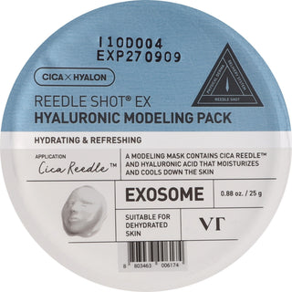VT Cosmetics Reedle Shot Ex Hyaluronic Modeling Pack 25g — Maschera viso