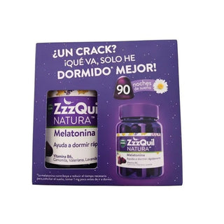 Zzzquil Nature Melatonin Pack 60+30 Unidades 