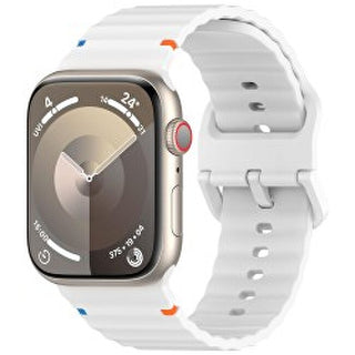 4Wrist Cinturino Silicone Apple Watch 42/44/45/49 mm Bianco — Cinturino smartwatch