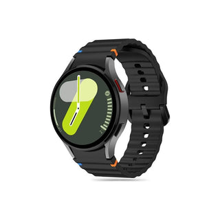 4Wrist Cinturino Silicone Samsung Galaxy Watch 7 Nero — Cinturino smartwatch