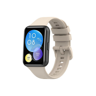 4Wrist Cinturino Silicone Huawei Watch Fit 2 Active Beige — Cinturino smartwatch