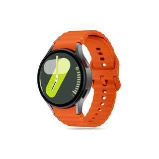 4wrist Cinturino silicone Samsung Galaxy Watch 7 Arancione — Cinturino smartwatch
