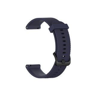 4wrist Cinturino Garmin 20 mm Blu Navy — Cinturino smartwatch