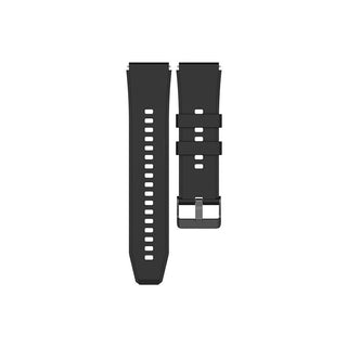 4Wrist Silicone Strap with Black Buckle 20 Mm - Black 