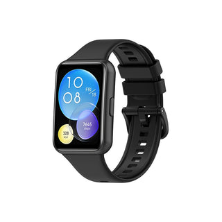 4wrist Cinturino In Silicone Per Huawei Watch Fit 2 Active Nero — Cinturino smartwatch