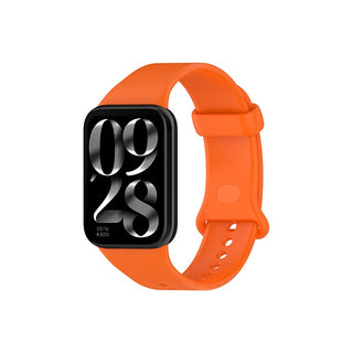 4wrist Cinturino In Silicone Per Xiaomi 9 Pro E 8 Pro Arancione — Cinturino smartwatch