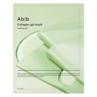 Abib Heartleaf Jelly Collagen Sheet Mask (Collagen Gel Mask) 35 G 