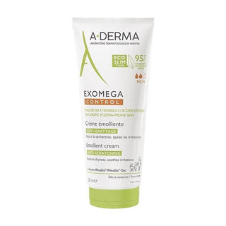 A-Derma Blødgørende Creme Til Tør Hud Med Tendens Til Atopisk Eksem Exomega Control (Blødgørende Creme) - Volumen: 200 Ml 