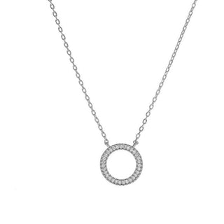 Again Jewelry Collana Argento Scintillante Anello AJNA0019 — Collana
