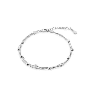 Again jewelry Bracciale Triplo Argento Donna — Bracciale